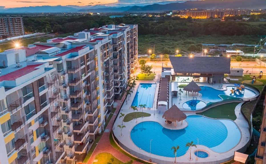 Apartamento Pena Azul-Aldea Lejlighed Ricaurte Eksteriør billede